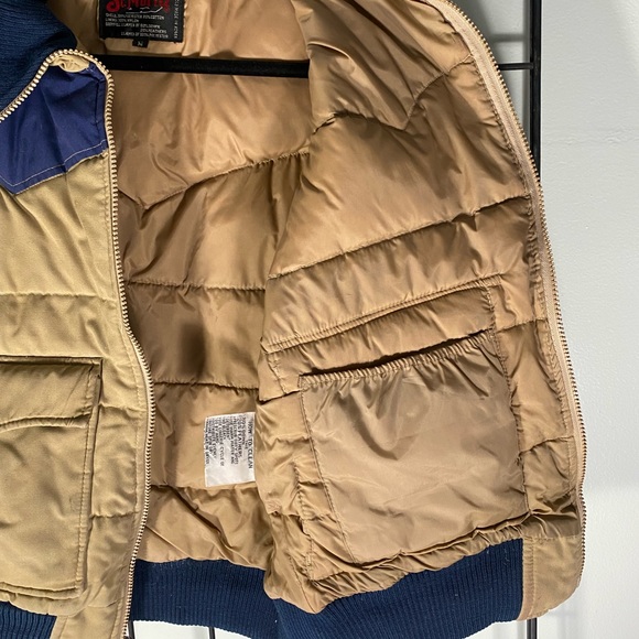 St. Moritz  1970s Down Rounder Vest mens Medium - Picture 3 of 7